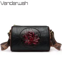 Casual Women Handbag Soft Leather Shoulder Crossbody Bag 6
